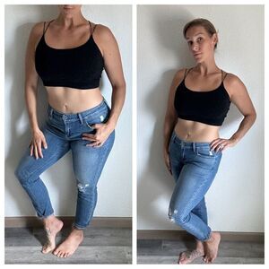 Lucky Brand Lolita Skinny Jeans Size 8 Distressed